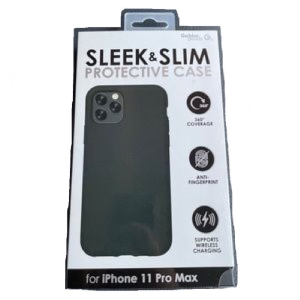 Gabba Goods iPhone 11 Pro Max Sleek & Slim Protective Case Black New In Box